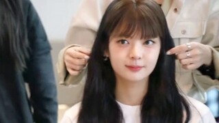 齐刘海Lia粒粒，一开屏就被美晕…