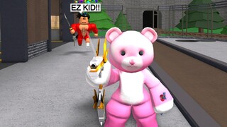 DESTROYING Toxic TEAMERS as a TEDDY BEAR..(Murder Mystery 2)