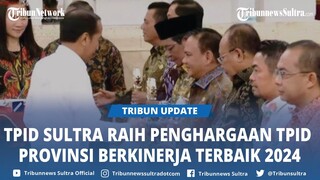 Sulawesi Tenggara Raih Penghargaan TPID Provinsi Berkinerja Terbaik Kawasan Sulawesi Tahun 2024