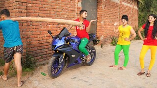 ต ดู Comedy Video New Amazing Funny Video 2022 Episode 57 By Maha Fun TV