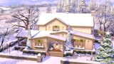 Tub Tub | The Sims 4 Quick Build - บ้านคริสต์มาสในชนบท (NOCC)