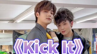 Clothing stores are open for business! Male star Li Zhenning is back with "Kick it"