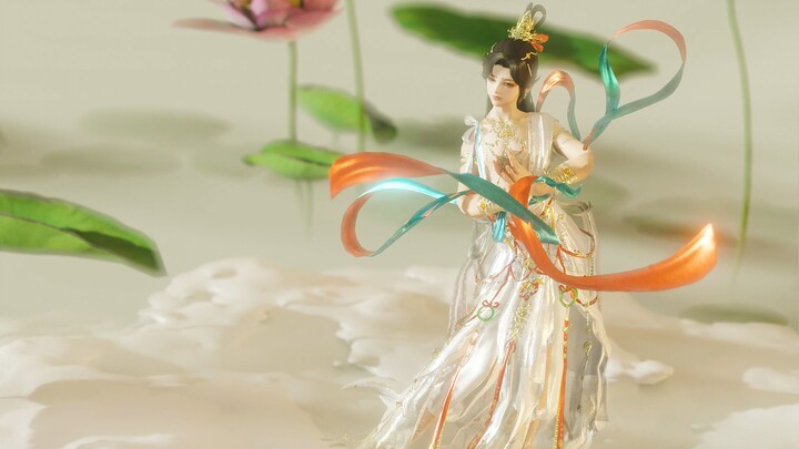 [Kiếm ba MMD] Hộp Feitian "Nianhuaxiao" Cơ thể trẻ-Tiannu Jiyue