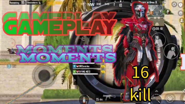 Gameplay Moments 16Kill 🔥in event PUBG Mobile