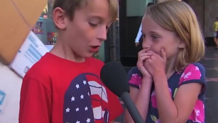 مقابلات لطيفة مع أطفال أمريكيين في الشارع