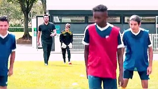 With a football goalkeeper like this, it's hard not to win.