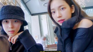 柳智敏金玟庭冬柚素颜约会点餐，自然又暧昧的氛围…