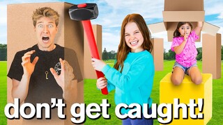 EXTREME HIDE AND SEEK IN BOXES CHALLENGE *Funny*