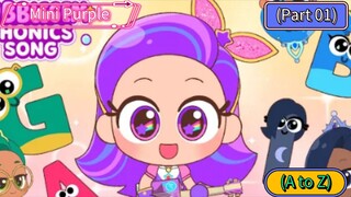 Rainbow Bubblegem Phonics Song (A to Z) Part 01