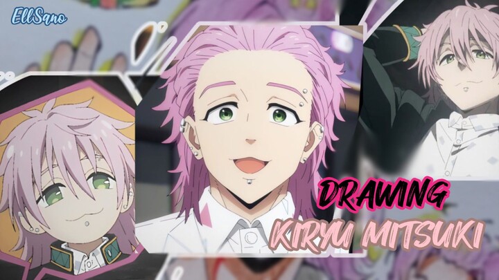 || Drawing Kiryu Mitsuki Part 2 || siapa sih yang nggak suka sama cowok yang imut & gentle 🤭.
