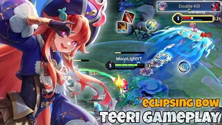 Teeri Dragon Lane Pro Gameplay | New Item Eclipsing Bow 🏹 | Arena of Valor Liên Quân mobile CoT