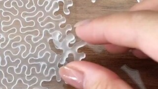 A transparent puzzle