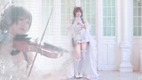 [Xiao Huaihua] สวมชุดแต่งงานดอกไม้และเล่นไวโอลินในวันเกิดของเธอ♥ขอสาบาน♥งานวันเกิด
