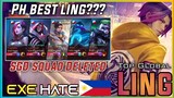 SGD Squad Deleted, Exe Hate Ling | Top Global Player