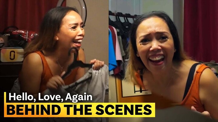 Actual Scene vs. BTS: Lovely, Kakai, and Jeffrey cameo | ‘Hello, Love, Again’