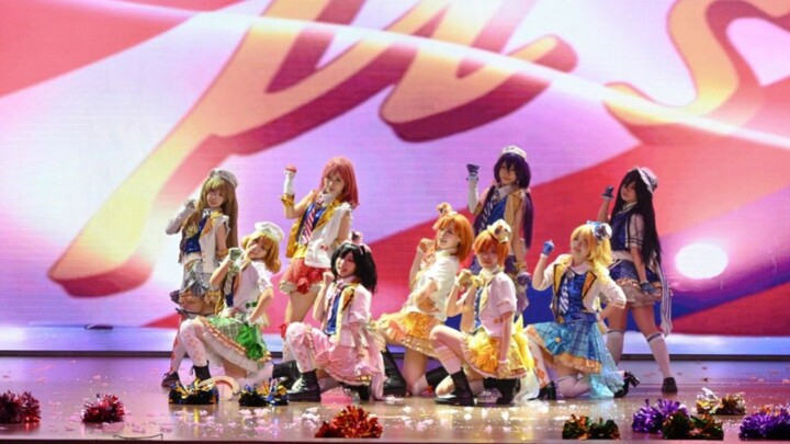 【武汉纺织大学外经贸学院动漫社】《no brand grils》μ’s#天选NEW人明星社团联盟#