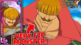 VERY F2P!!! EXCLUSIVE "FREE" WAILLO IN PVP! | Seven Deadly Sins: Grand Cross