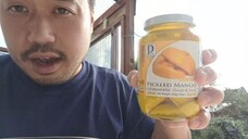 ASMR CRUNCHY PICKLED MANGO 🥭 EATING SOUNDS & NATURE SOUNDS