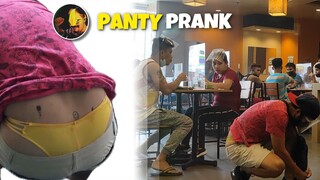 Muntik Ng Mabulunan | Panty Prank In Public