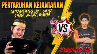 PERTARUHAN ADU KEJANTANAN.. DI TANTANG BY1 SAMA PEMAIN GO INTERNASIONAL!! AUOT BANTAI! | PUBG Mobile