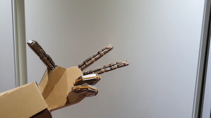 Make Your Own Mechanical Arm at Home from Cardboard