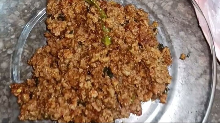 Tasty fried beef mince recipe