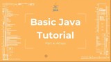 Basic Java Tutorial #4 Arrays - Elements - Index | Eclipse - Java Packages