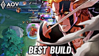 LUBU/ICHIGO PRO GAMEPLAY | BEST BUILD - ARENA OF VALOR