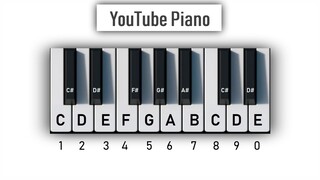 YouTube Piano - Play It With Your Computer Keyboard