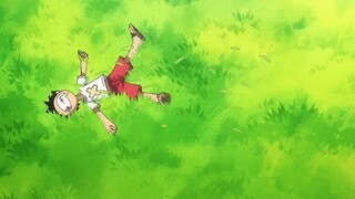 Luffy bị con khỉ cho ăn hành