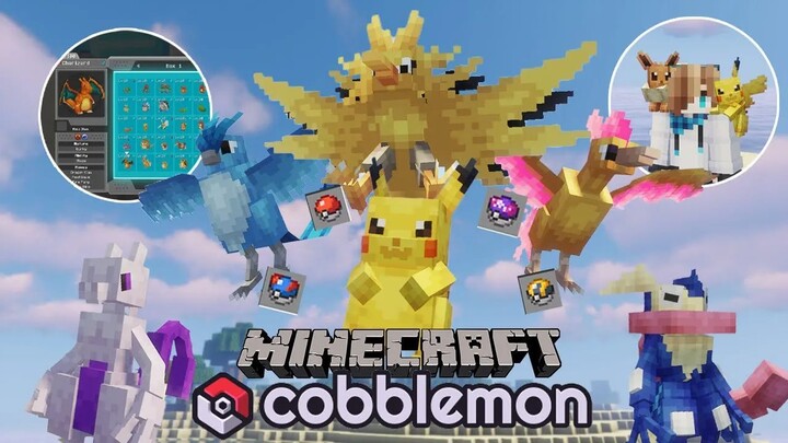 อัปเดตใหม่! ม็อดโปเกม่อนที่เจ๋งที่สุดมาแล้ว ใน Minecraft !? (Cobblemon) | Minecraft รีวิว Mod