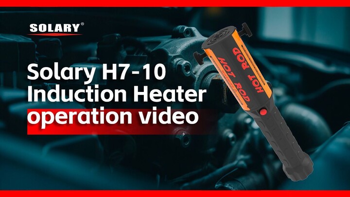 Solary H7-10 Induction Heater operation video