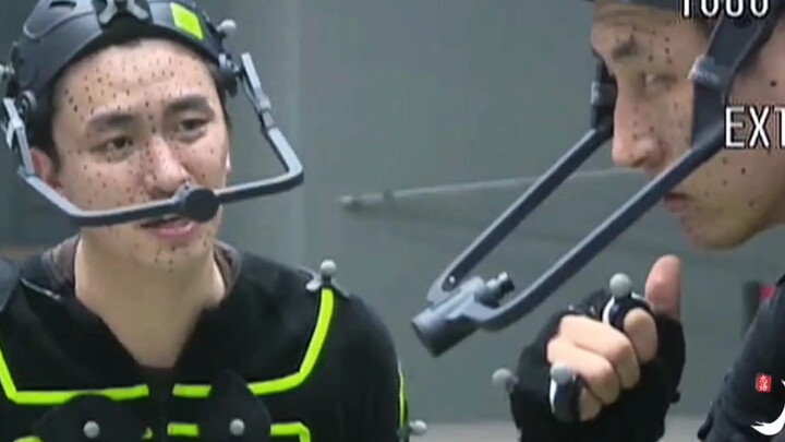 "A Mortal's Journey to Immortality's behind-the-scenes character motion capture, the teachers really