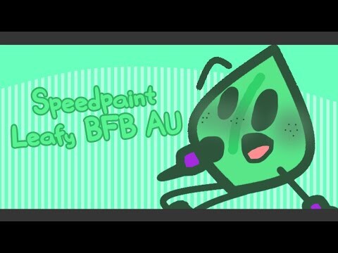 Speedpaint (Lazy to draw) //  Leafy BFB AU // 🌺 Rosie