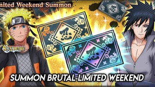 GACHA BRUTAL LIMITED WEEKEND HOKI!?! - NARUTO X BORUTO NINJA VOLTAGE