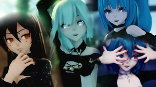 MMD Webtoon TH Canvas - งู ft อาลิชาร์・ยูกิโนะ・โรเซ่・คีวี่♛