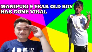 MANIPURI 9 YEAR OLD BOY VIRAL | PLAYS FOOTBALL WITH ONE LEG | FILIPINO FATHER REACTION