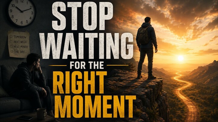 Stop Waiting For The Right Moment — It's Never Coming
