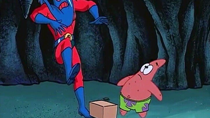 SpongeBob: Oh, maaf sekali, aku akan melakukannya lagi.