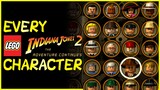 EVERY CHARACTER in LEGO Indiana Jones 2: The Adventure Continues (2009)