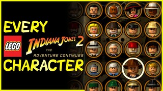 EVERY CHARACTER in LEGO Indiana Jones 2: The Adventure Continues (2009)