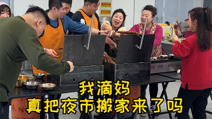 Back to updates after giving birth! The first post-pregnancy meal: a homemade night-market feast at 