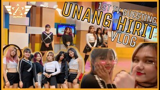 [VLOG #4] 1st TV Guesting for Unang Hirit! - February 19, 2020 | ALPHA PHILIPPINES