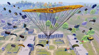 NEW REAL INSANE LANDING in MILITARY BASE🔥Pubg Mobile