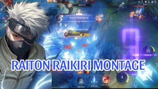 RAITON RAIKIRI MONTAGE