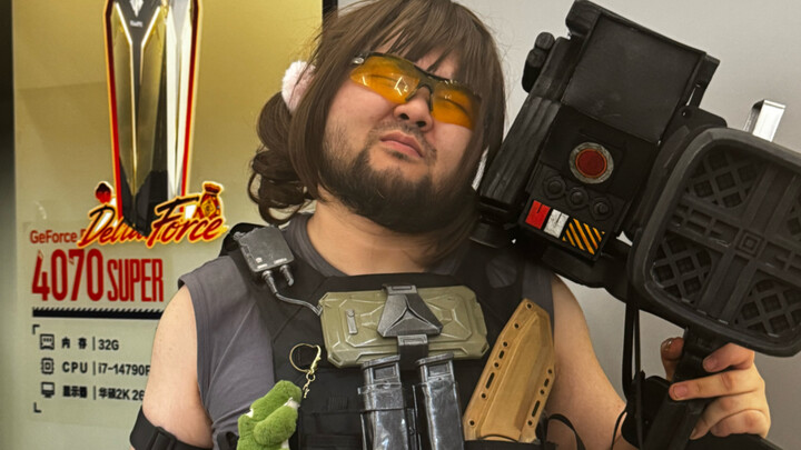 “When I Cos Uruuru with Twin Braids and Go to Chen Ze to Block the Bridge”