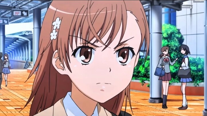 "Shirai Kuroko cares a lot about who Misaka's boyfriend is!"