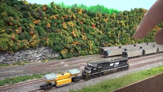 NS N-SCALE LAYOUT UPDATE 15    "COAL MINE"