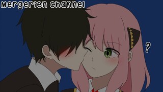 Kiss scene 💕|| Damianxanya 💕 | parody anime spyxfamily
