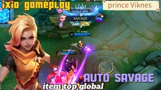 combo ixia Alice musuh ngak bisa gerak jalan (highlight mlbb)